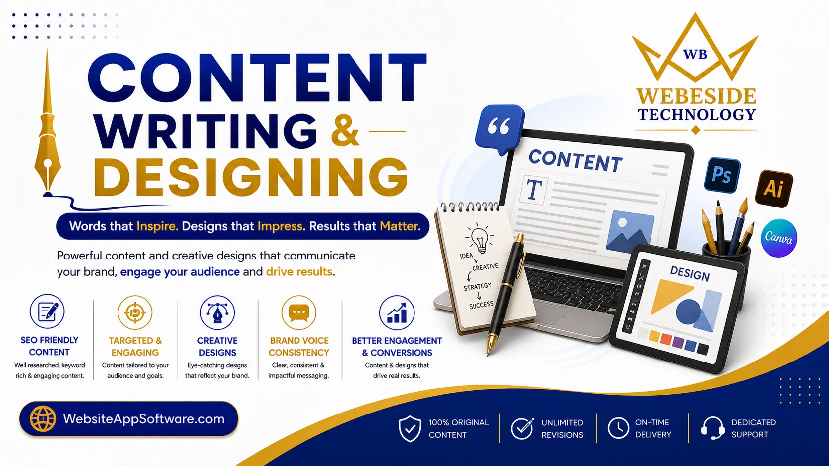Content Writing & Designing