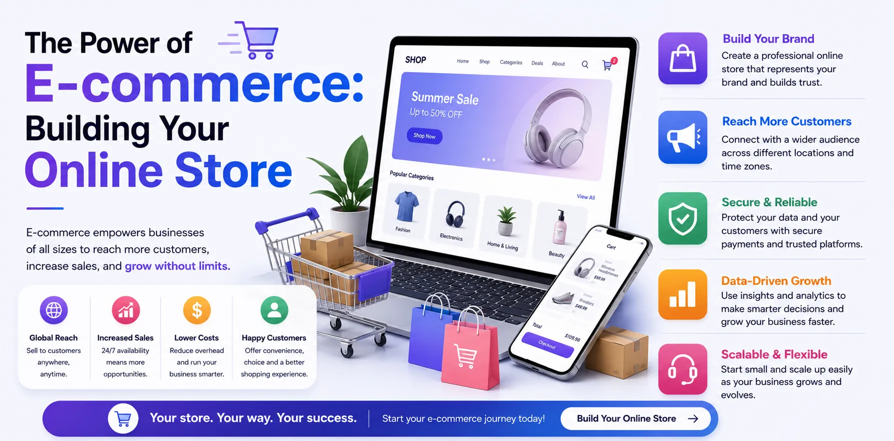The Power of E-commerce: Building Your Online Store